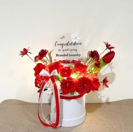 Bloom Box Akrilik Ucapan Grand Opening Takalar